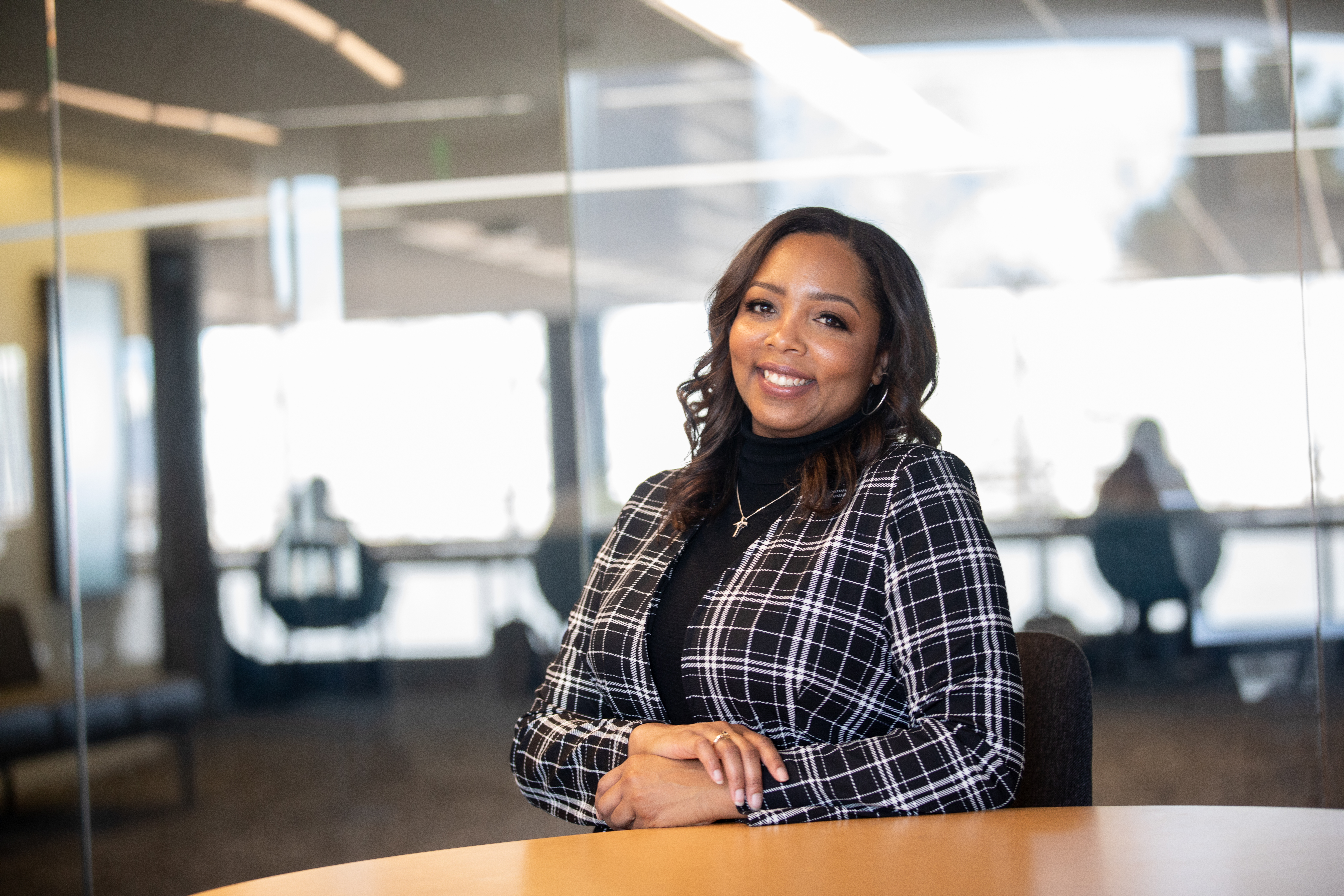 GTRI Organizational Development Manager Sarah Cockrell is inspired by Black History and Women’s History as she inspires others to make their own history. (Photo credit: Christopher Moore)