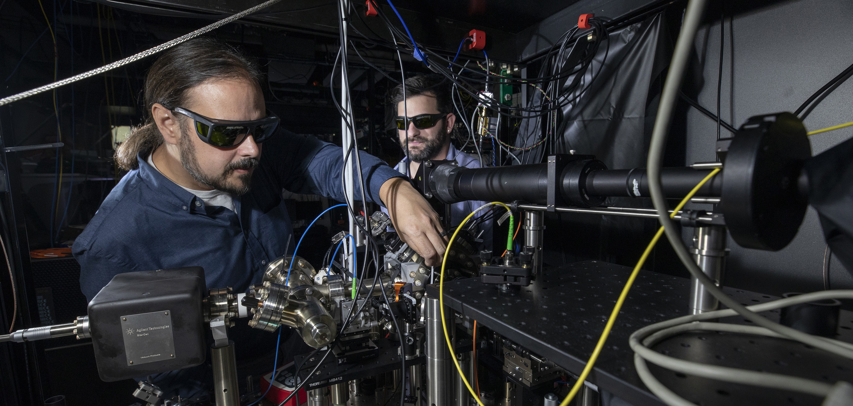 Researchers adjust cooling beam for Penning trap