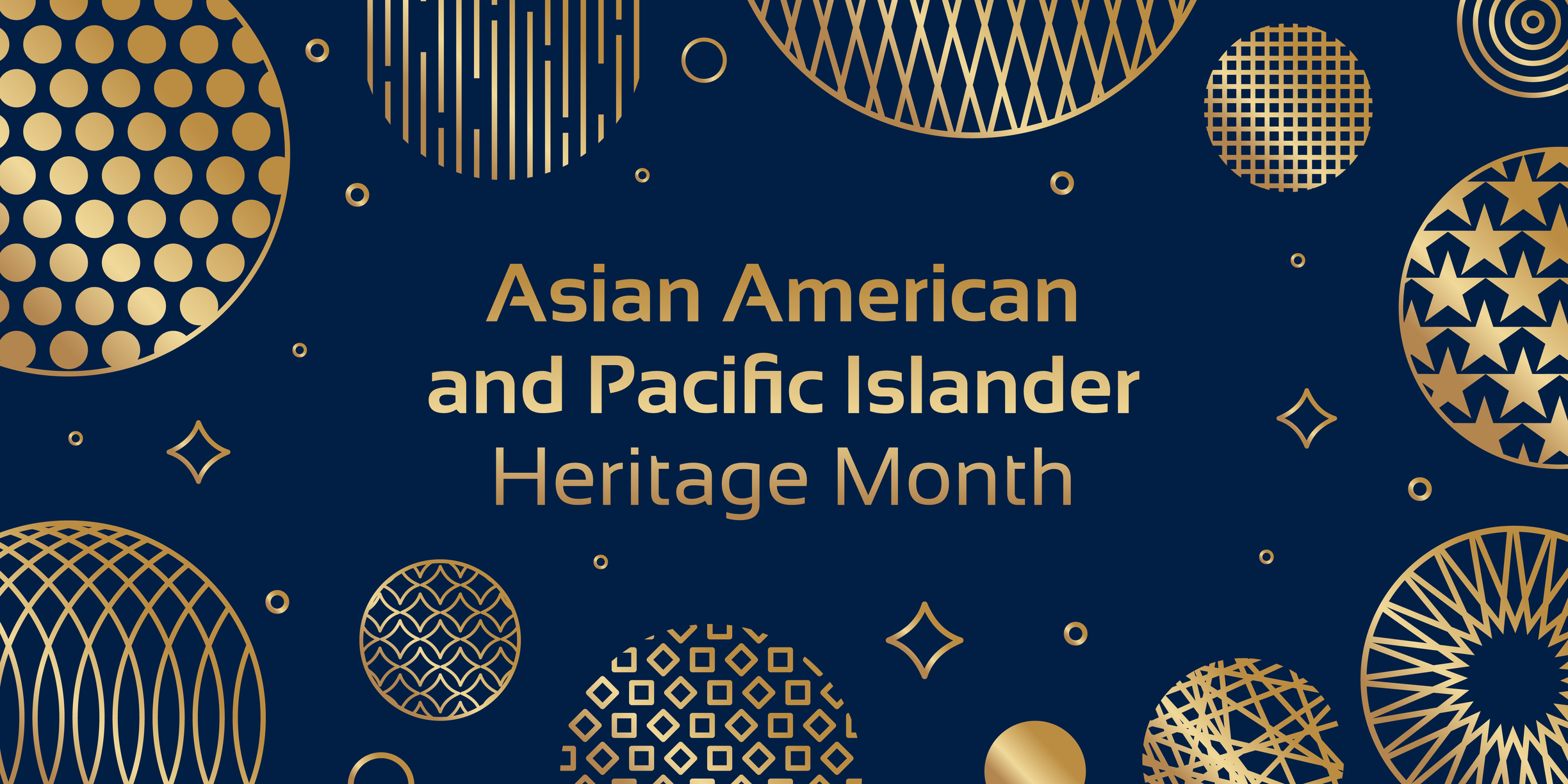 Asian American and Pacific Islander Heritage Month banner