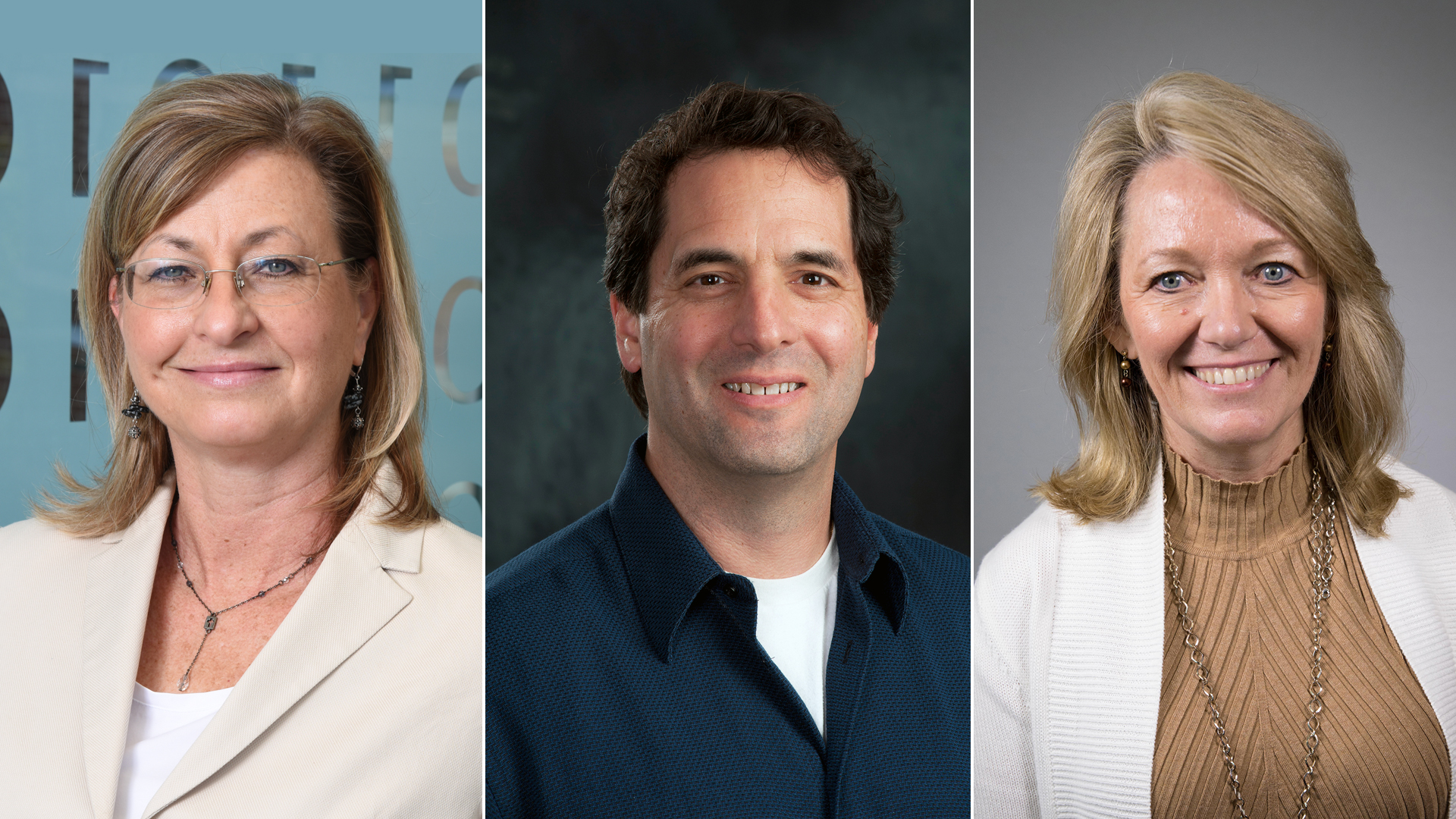 From L to R: Margaret Loper, Ph.D.; Stephen Balakirsky, Ph.D.; Anita Pavadore. 