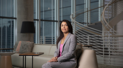 For GTRI Senior Research Associate Margarita Gonzalez, who had a diverse professional career before coming to GTRI, “All [the things you have done] in your life leads to this moment.” (Photo credit: Sean McNeil)