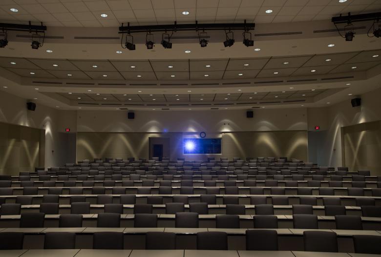 Conference center interior
